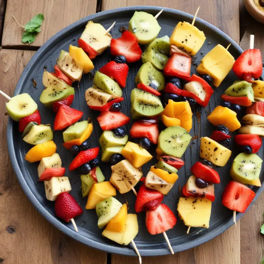 Grilled Fruit Skewers: A Sweet Twist on BBQ