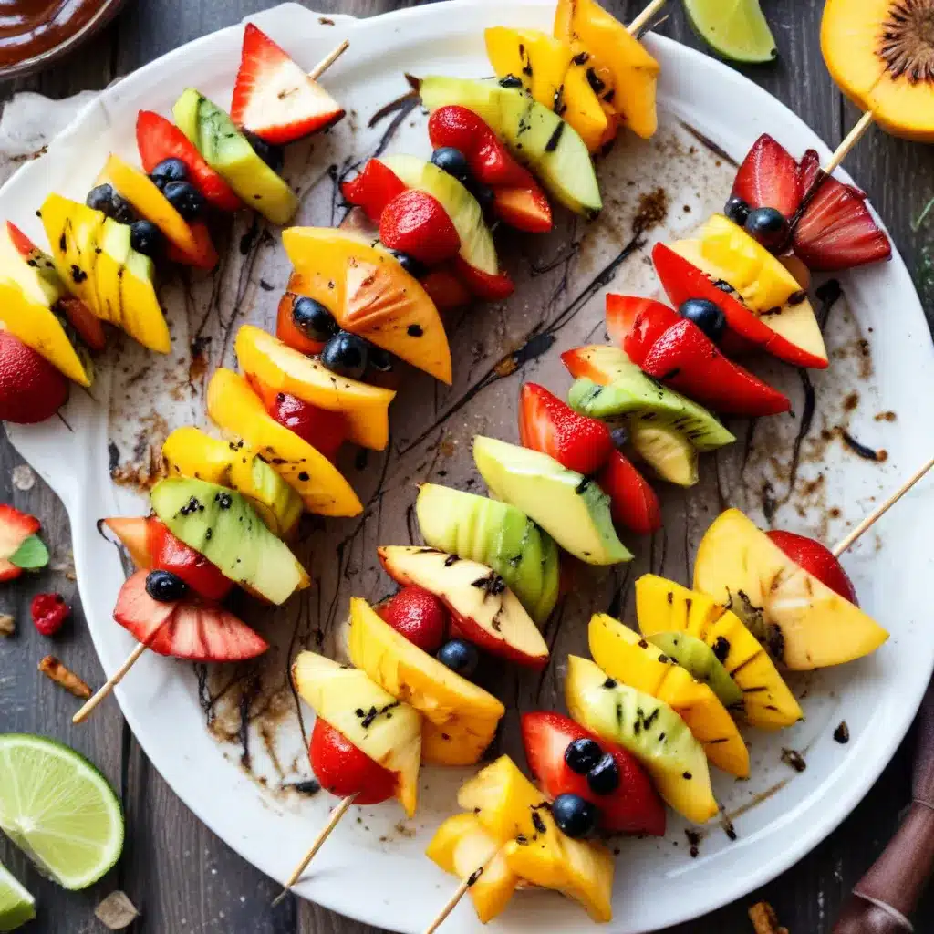 Grilled Fruit Skewers: A Sweet and Refreshing BBQ Twist